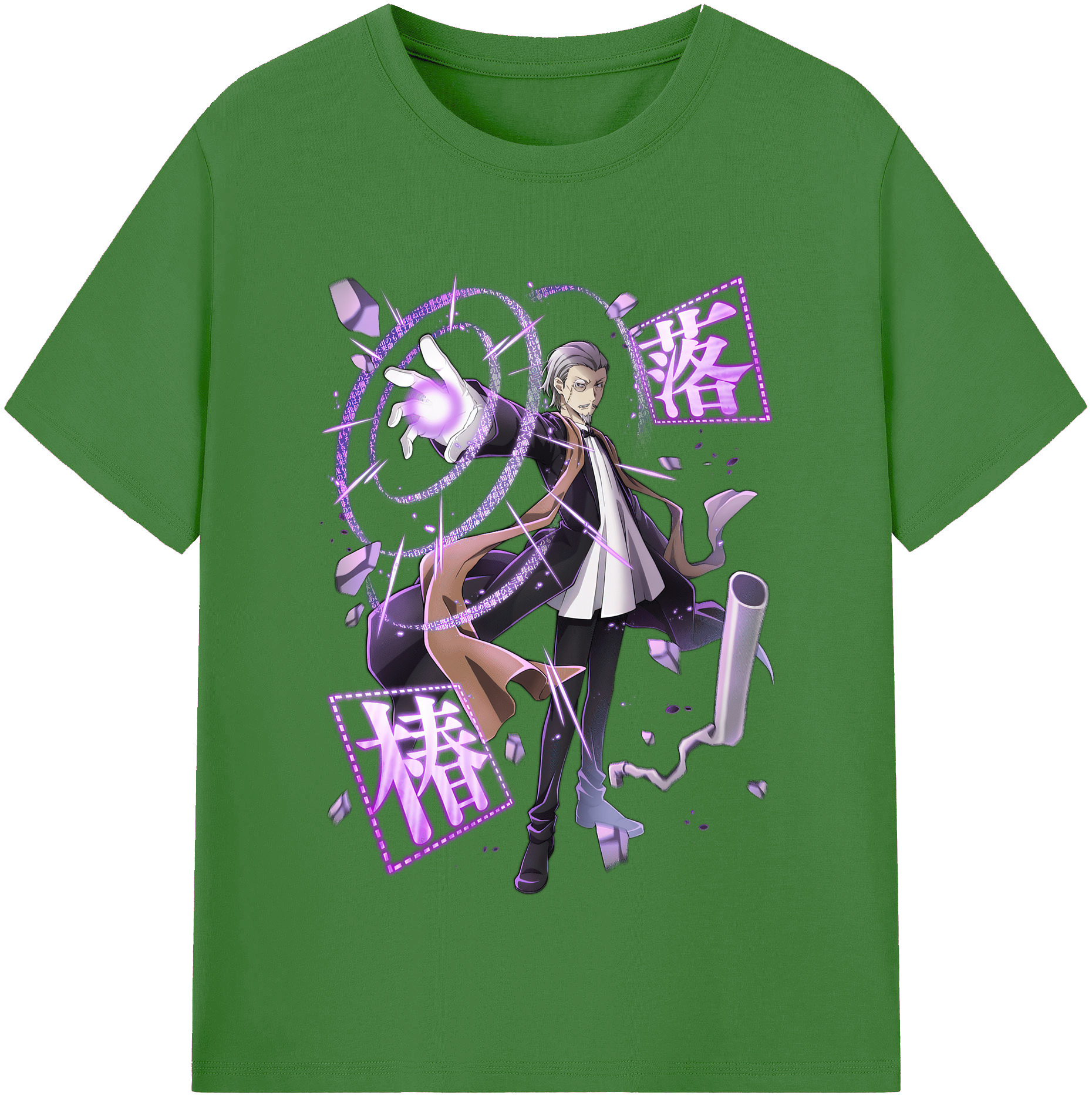 （画像用） 文豪ストレイドッグス Bungo Stray Dogs レディースカジュアルプリントTシャツ（綿100％）